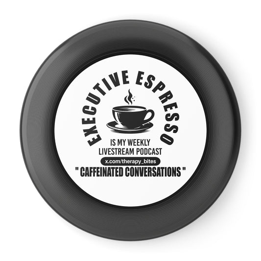 Executive Espresso Frisbee - Fun Outdoor Game for Coffee Lovers