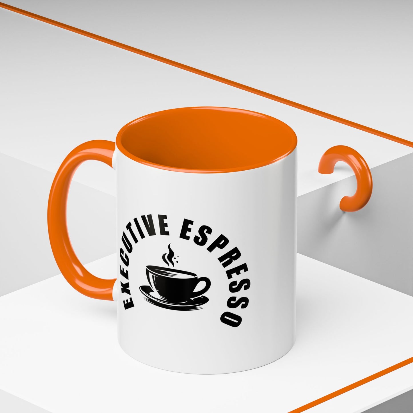 Executive Espresso Coffee Mug - Positive Vibes for Daily Motivation