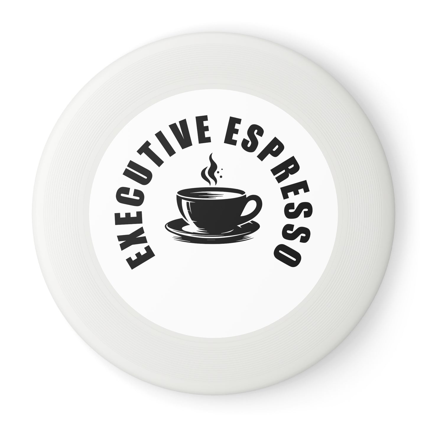 Executive Espresso Frisbee - Fun Outdoor Game for Coffee Lovers