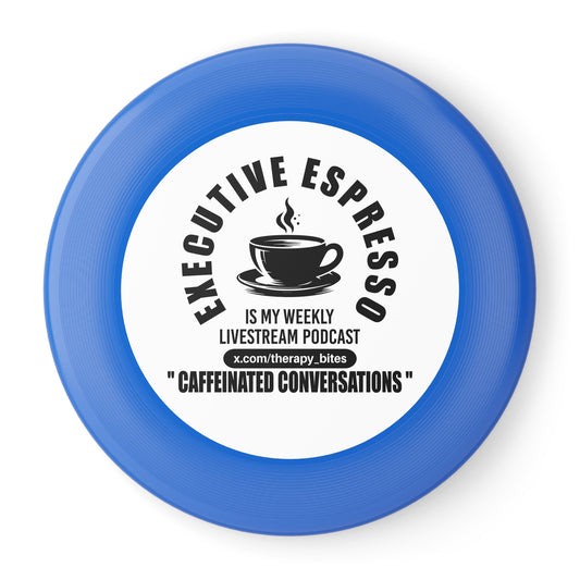 Executive Espresso Frisbee - Fun Outdoor Game for Coffee Lovers