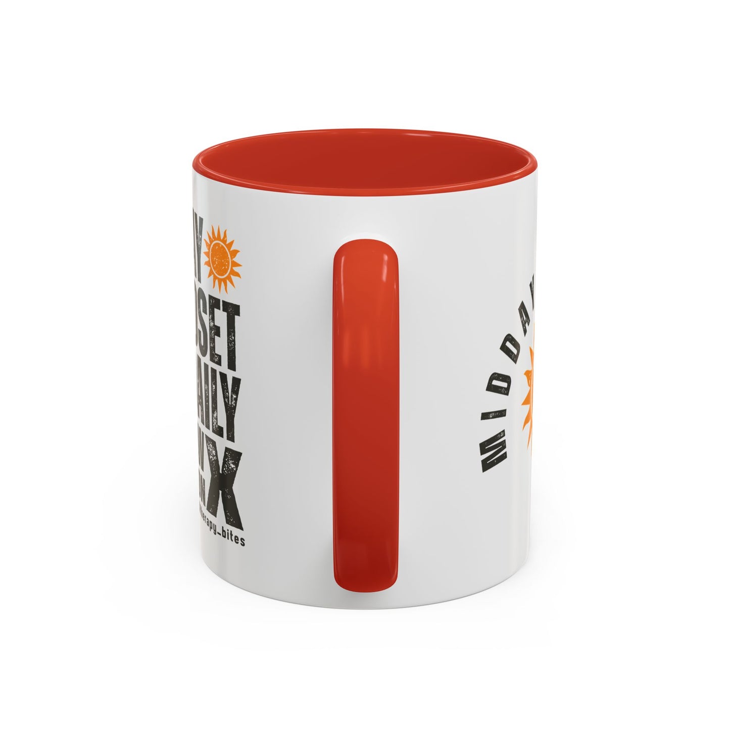 Midday Mindset Coffee Mug - Positive Vibes for Daily Motivation