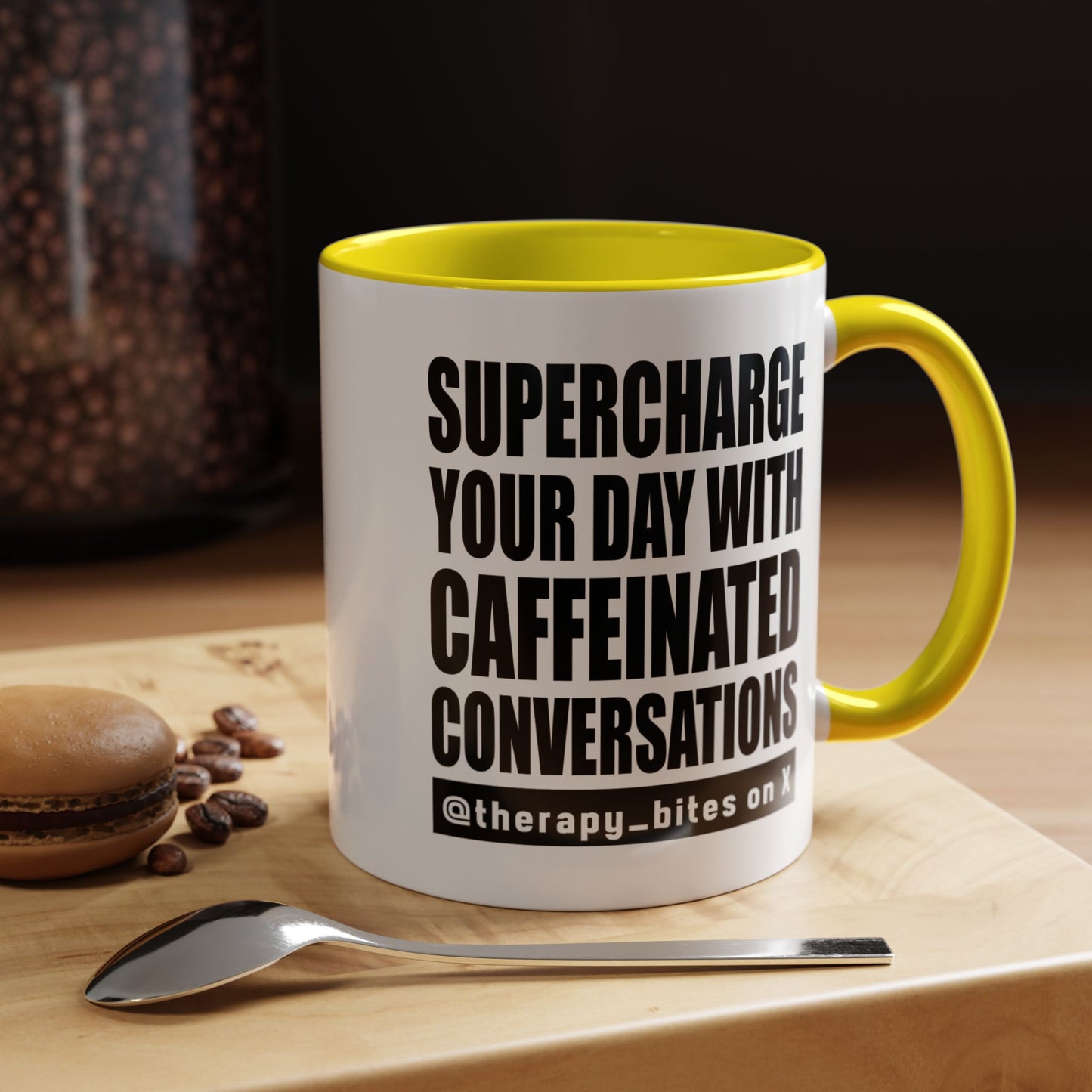 Executive Espresso Coffee Mug - Positive Vibes for Daily Motivation