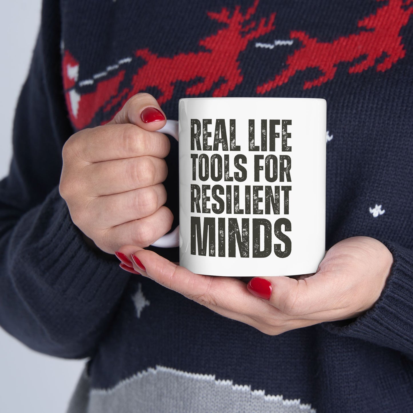 Shoe Leather Psychology Ceramic Mug