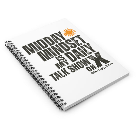 Midday Mindset Spiral Notebook
