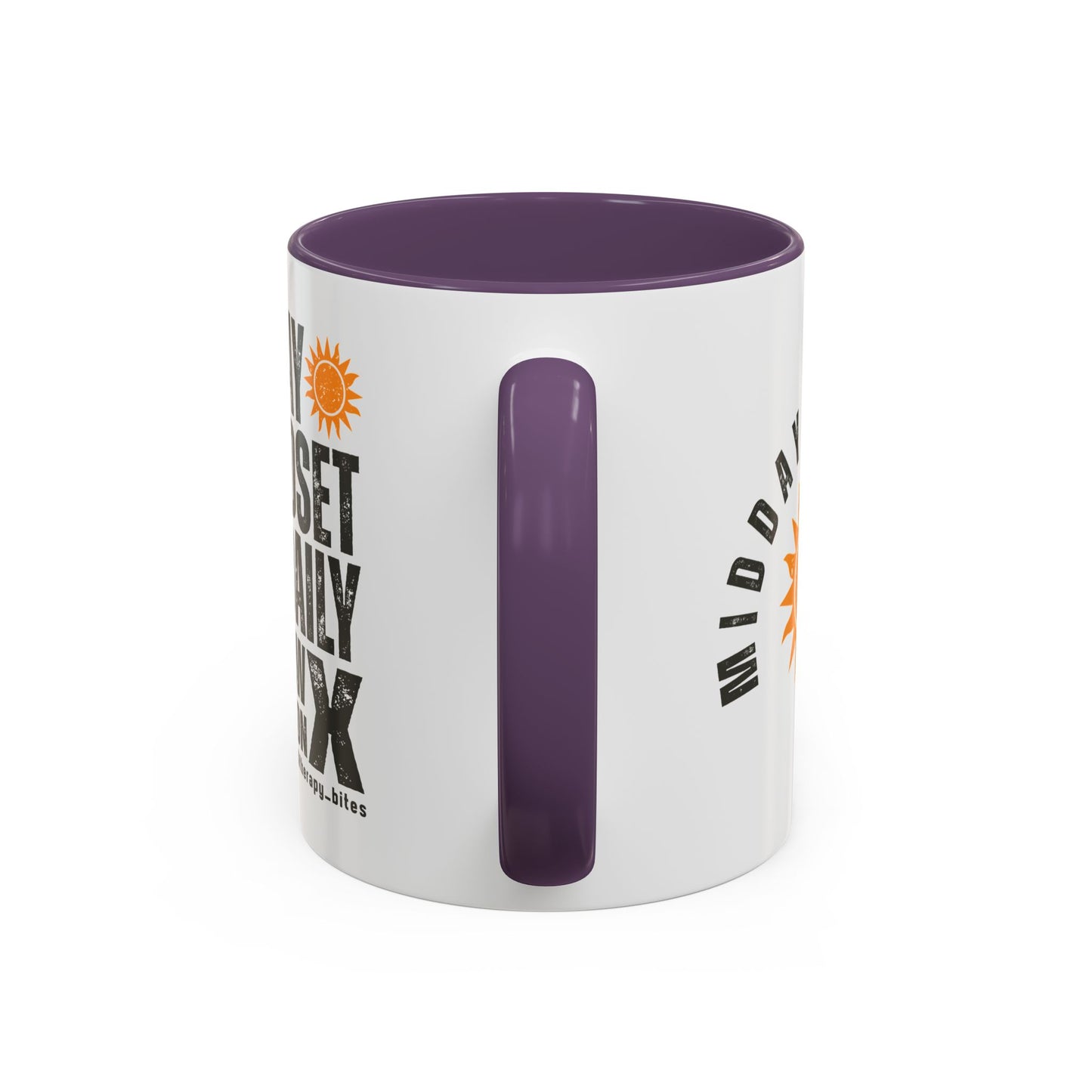 Midday Mindset Coffee Mug - Positive Vibes for Daily Motivation