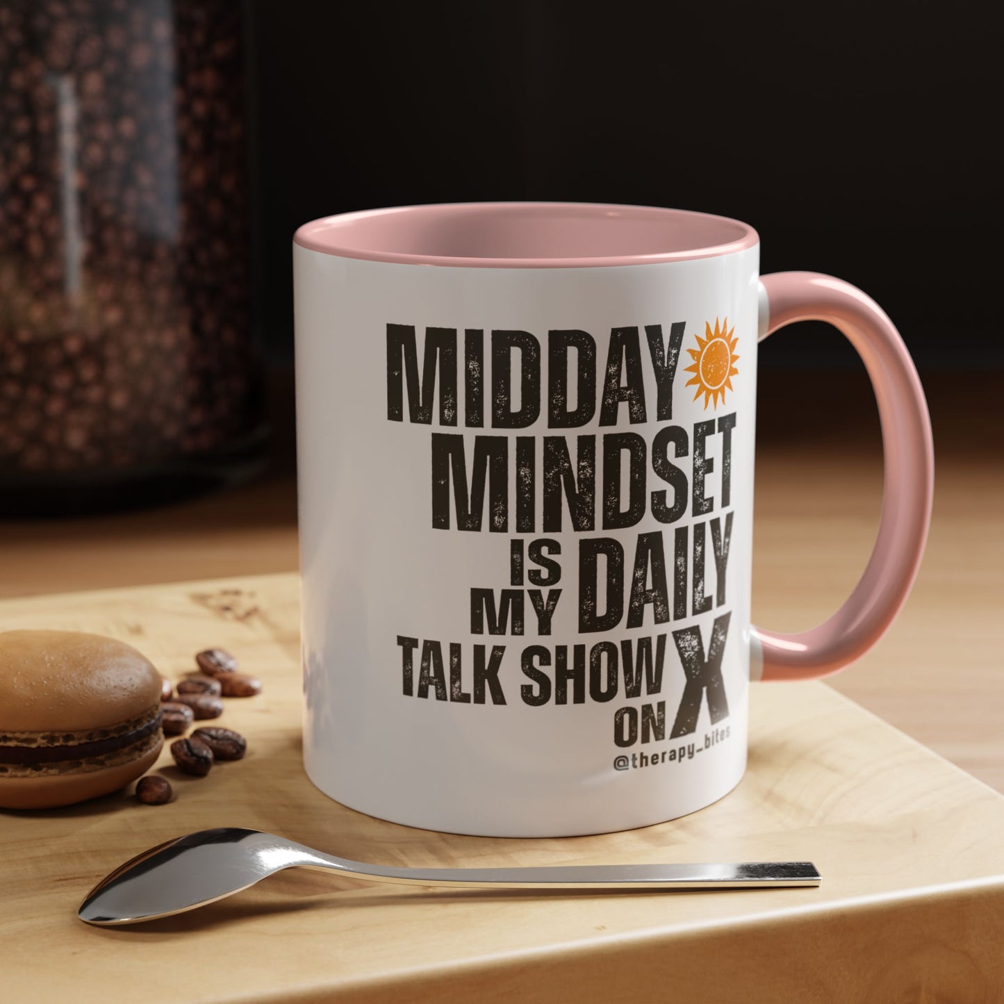 Midday Mindset Coffee Mug - Positive Vibes for Daily Motivation