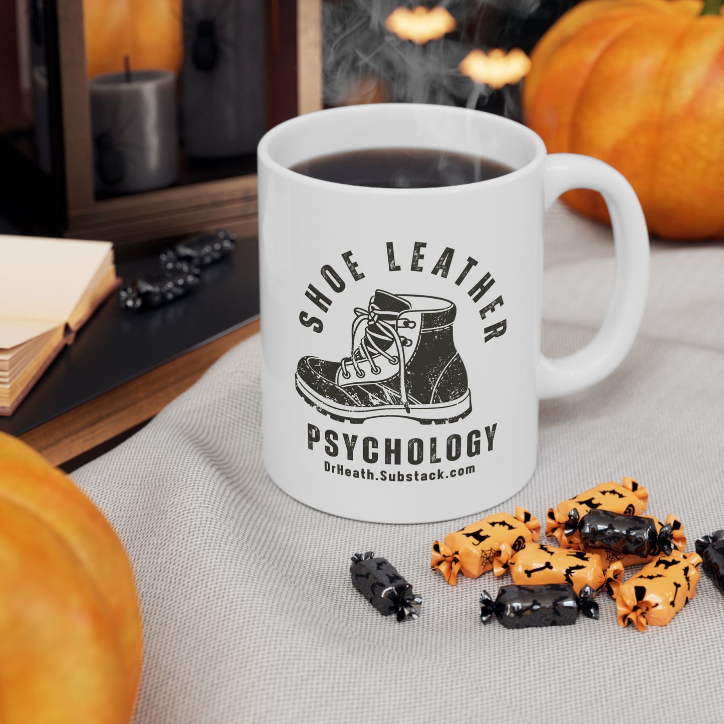 Shoe Leather Psychology Ceramic Mug