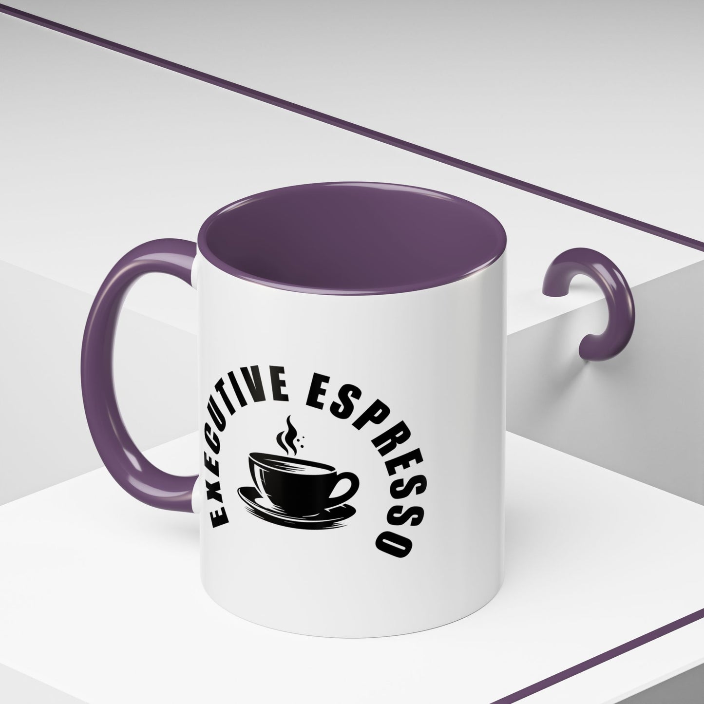 Executive Espresso Coffee Mug - Positive Vibes for Daily Motivation