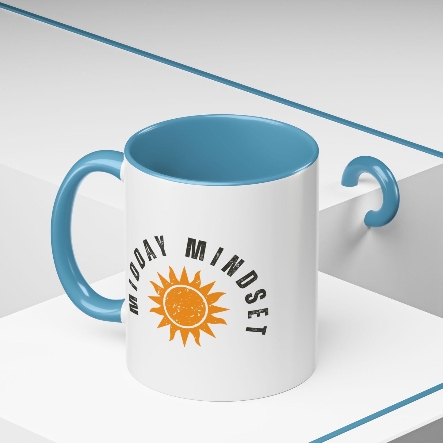 Midday Mindset Coffee Mug - Positive Vibes for Daily Motivation