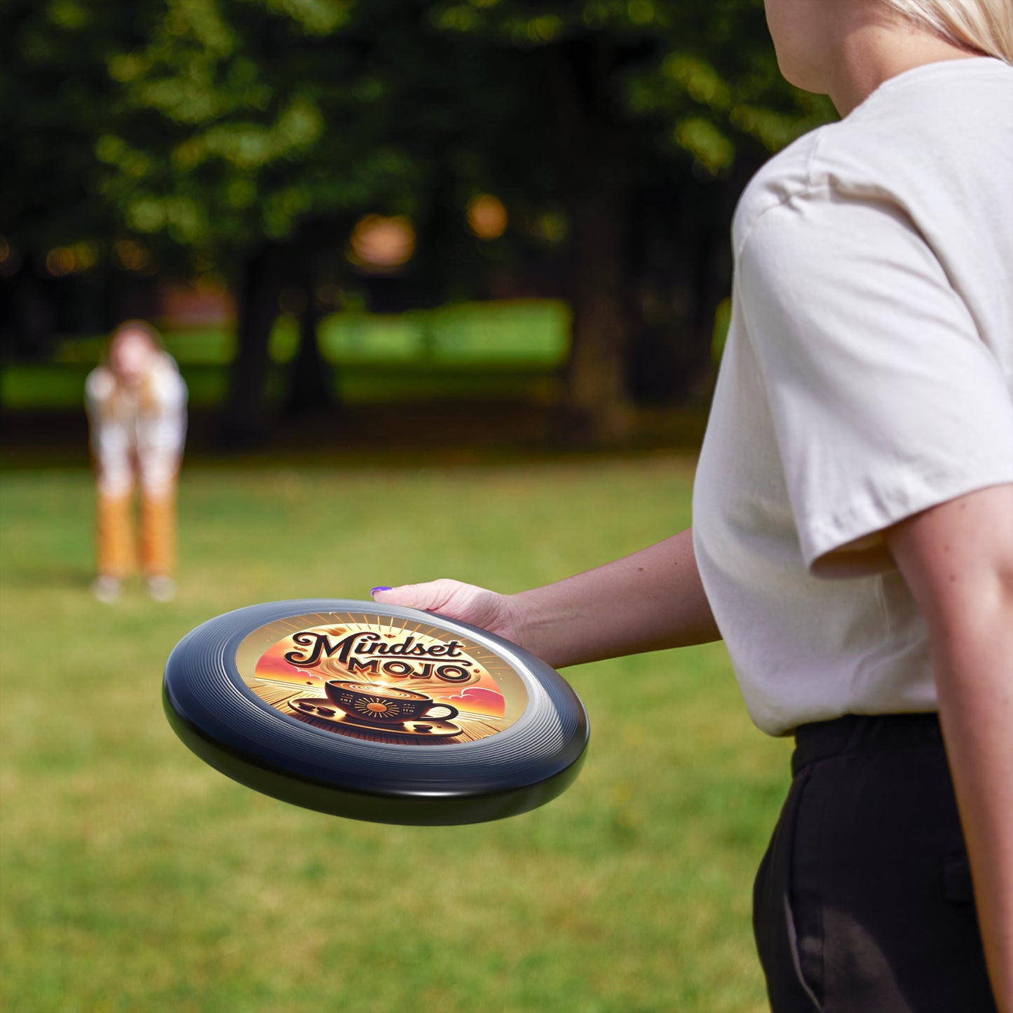 Mindset Mojo Character Frisbee - Fun Outdoor Toy for Kids & Adults