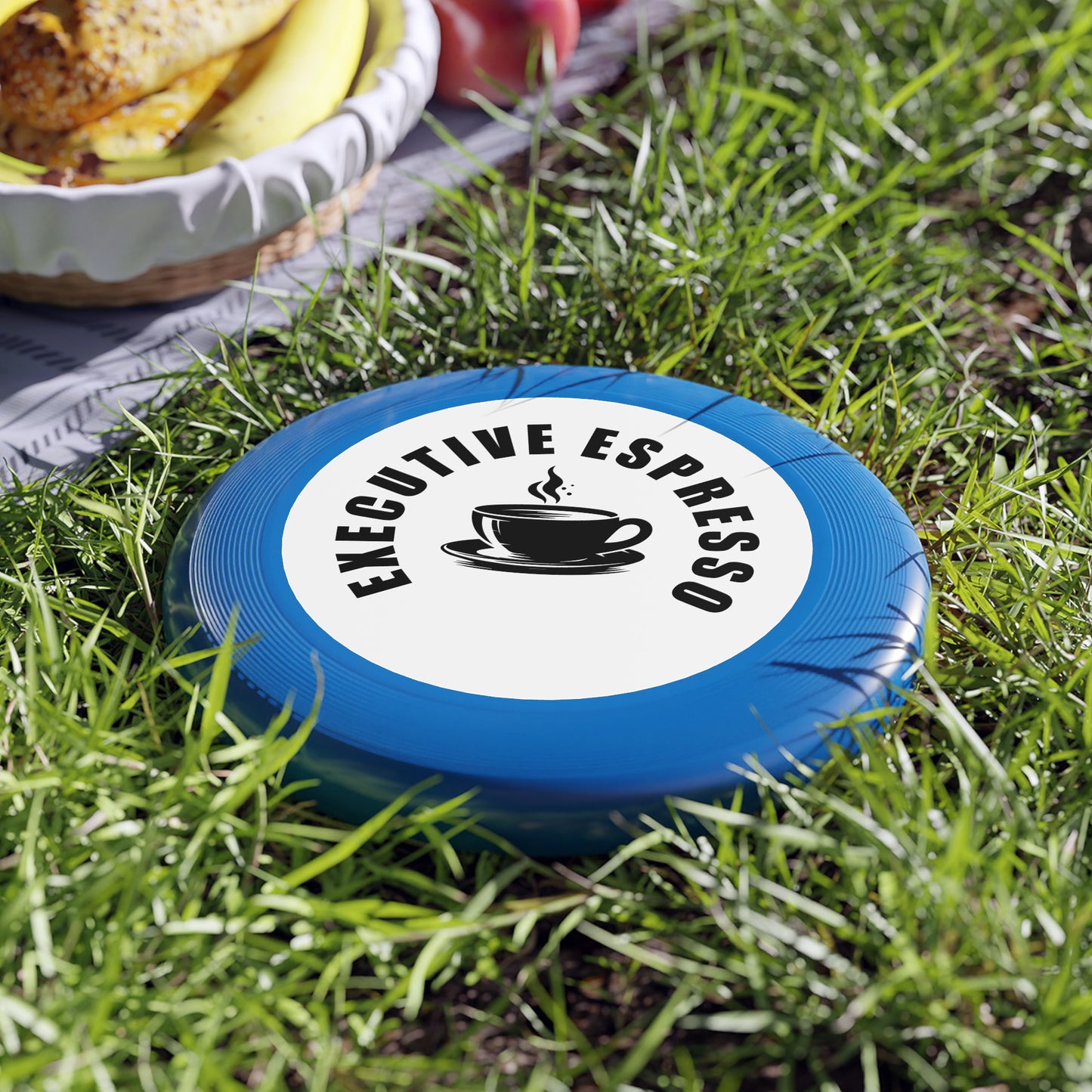 Executive Espresso Frisbee - Fun Outdoor Game for Coffee Lovers