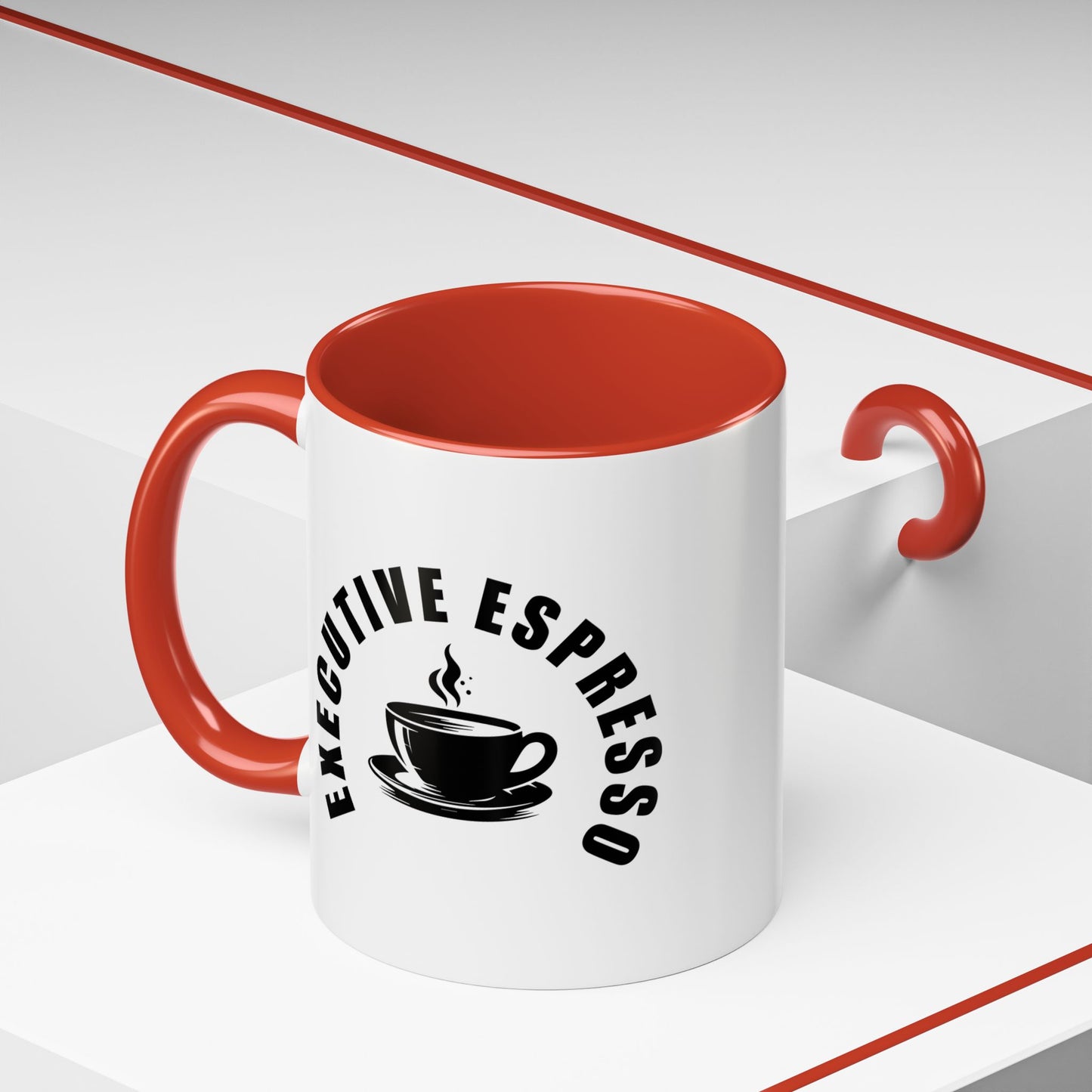 Executive Espresso Coffee Mug - Positive Vibes for Daily Motivation