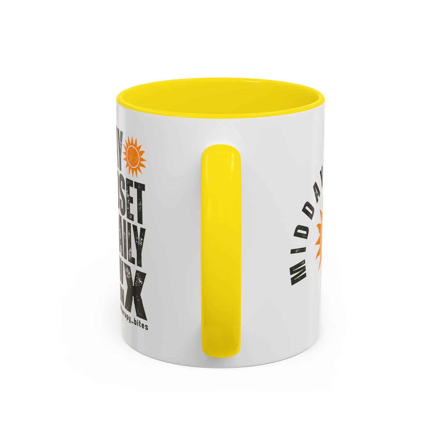 Midday Mindset Coffee Mug - Positive Vibes for Daily Motivation
