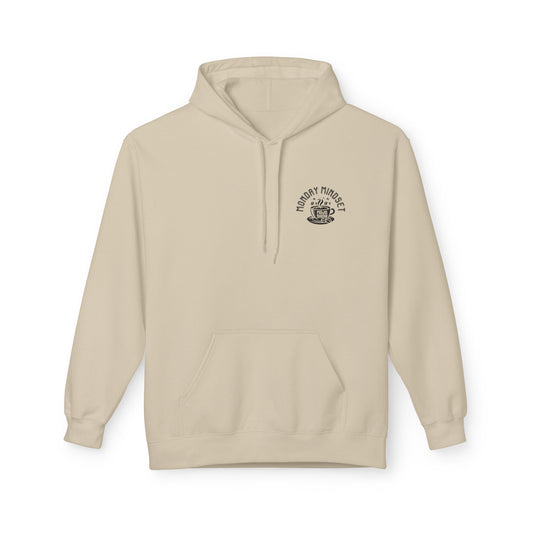 Monday Mindset Mojo Show Fleece Hoodie - Unisex Softstyle for Comfort & Motivation