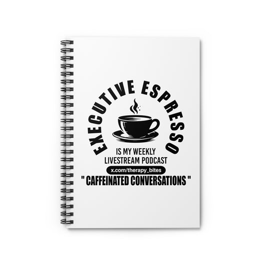 Executive Espresso Spiral Notebook