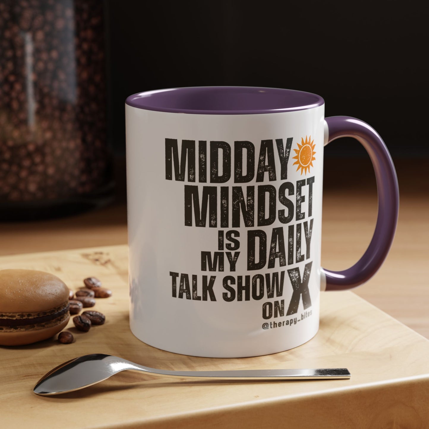 Midday Mindset Coffee Mug - Positive Vibes for Daily Motivation