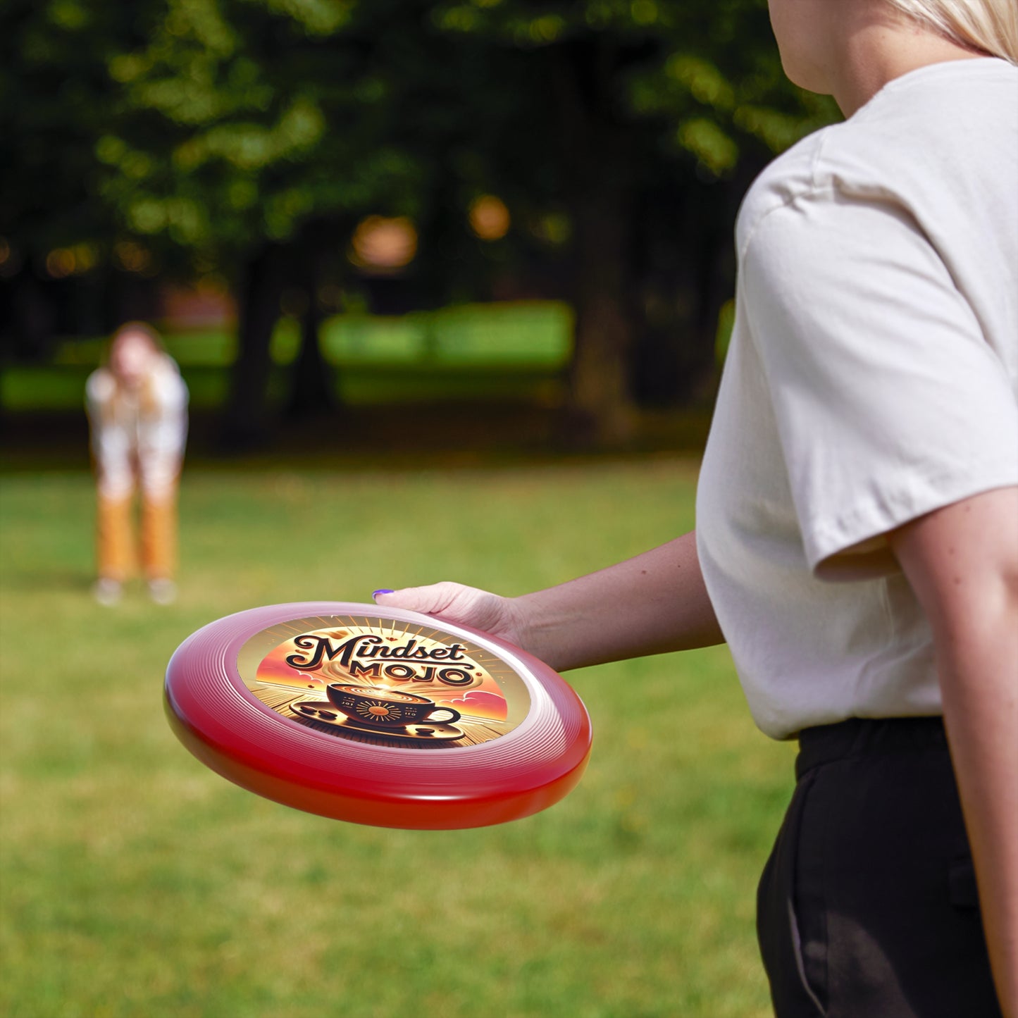 Mindset Mojo Character Frisbee - Fun Outdoor Toy for Kids & Adults