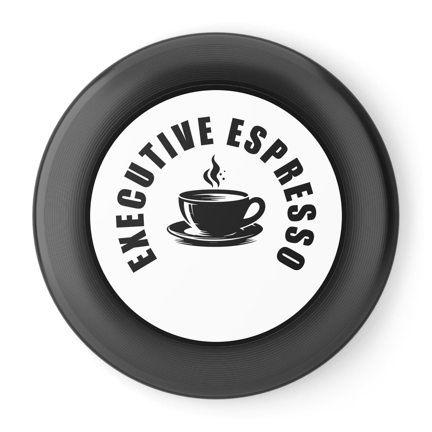 Executive Espresso Frisbee - Fun Outdoor Game for Coffee Lovers
