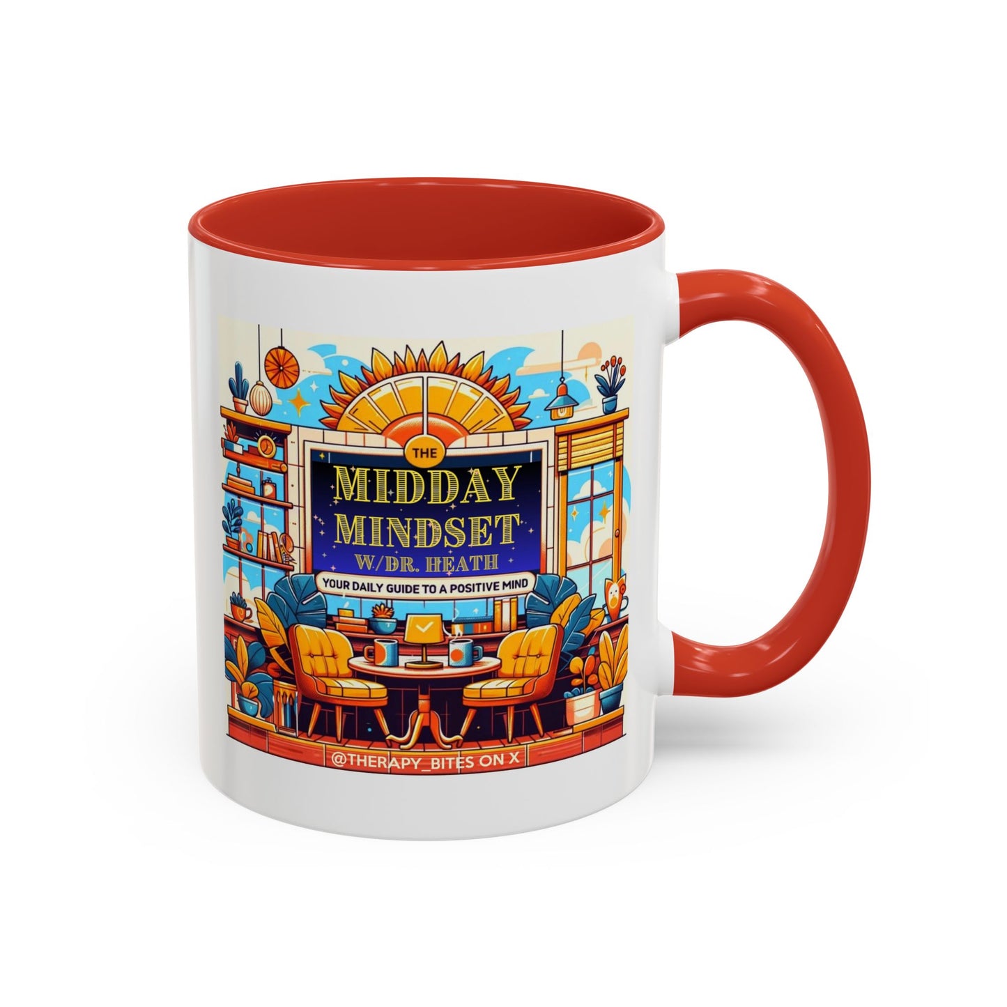Midday Mindset Coffee Mug - Positive Vibes for Daily Motivation