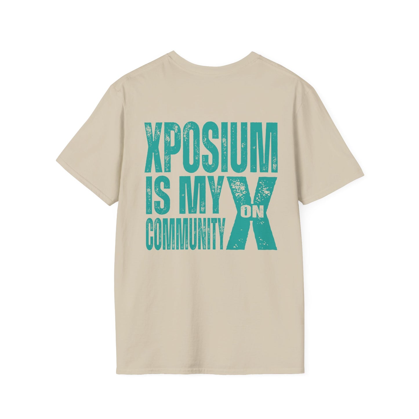 XPOSIUM IS MY COMMUNITY Unisex Softstyle T-Shirt