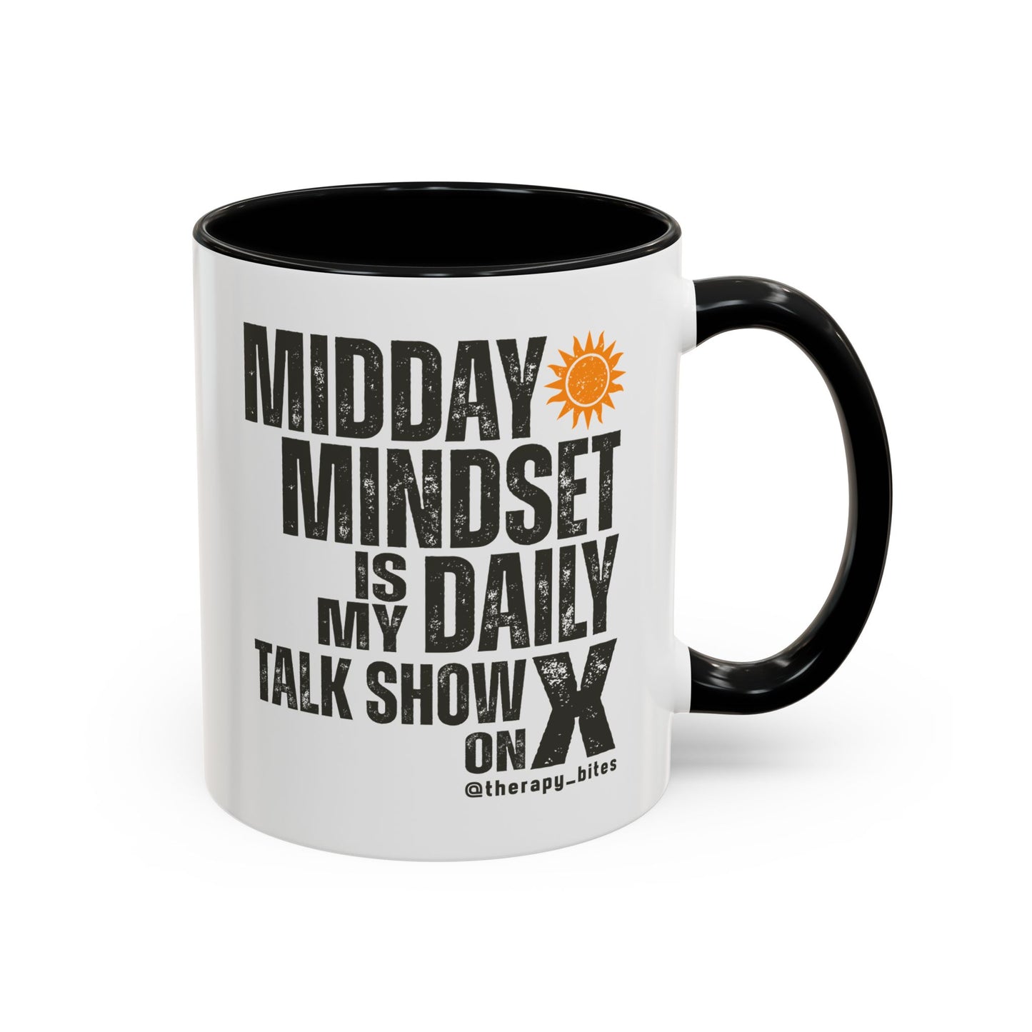 Midday Mindset Coffee Mug - Positive Vibes for Daily Motivation