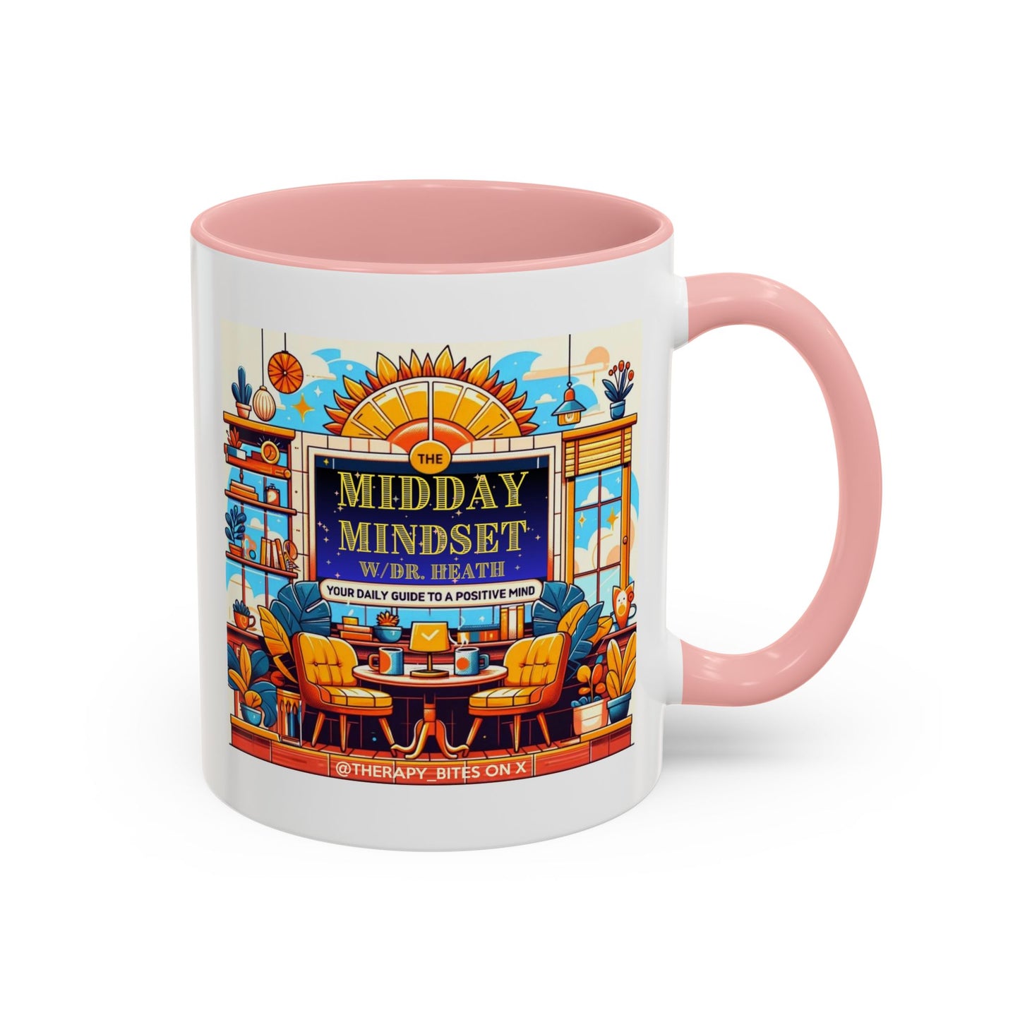 Midday Mindset Coffee Mug - Positive Vibes for Daily Motivation