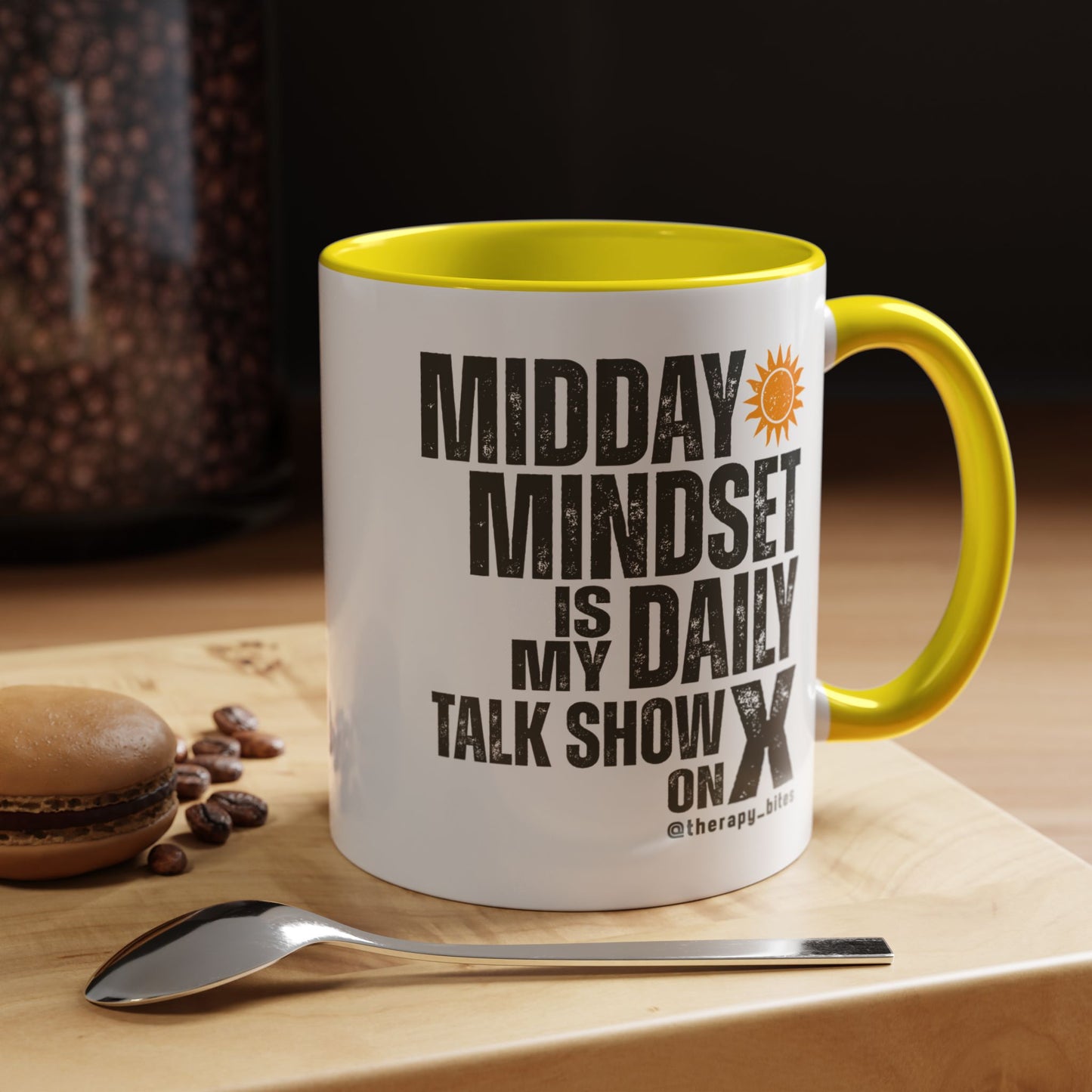 Midday Mindset Coffee Mug - Positive Vibes for Daily Motivation