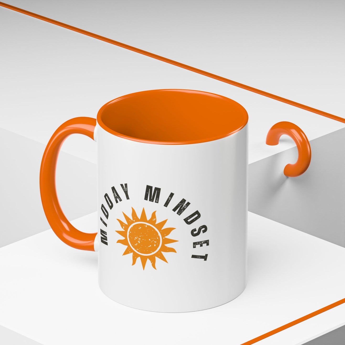 Midday Mindset Coffee Mug - Positive Vibes for Daily Motivation