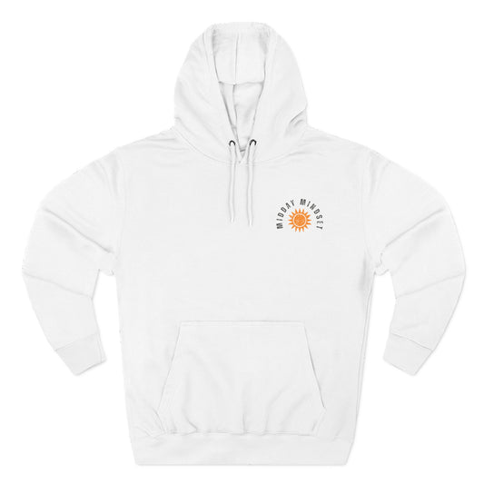 Midday Mindset Fleece Hoodie for Daily Motivation