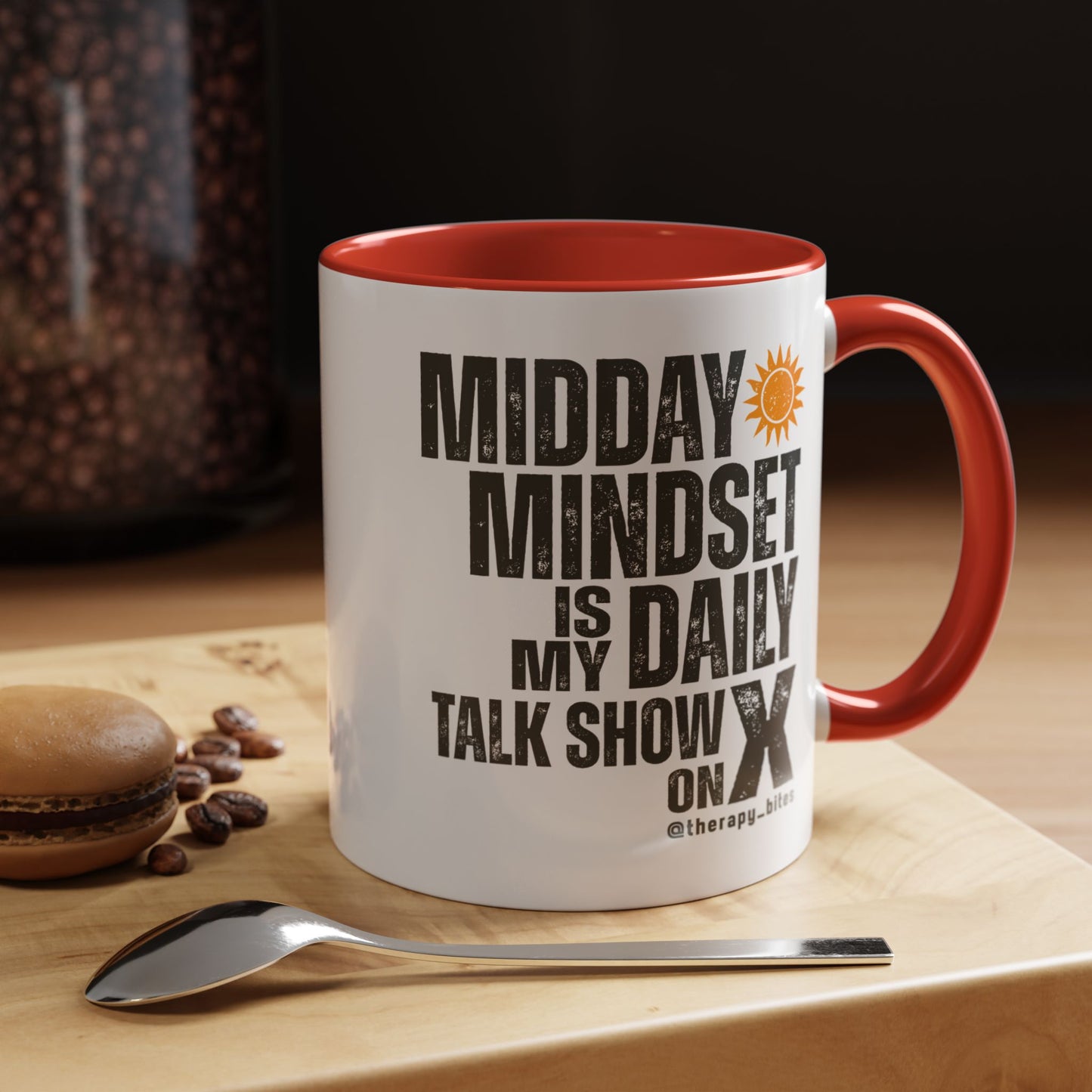 Midday Mindset Coffee Mug - Positive Vibes for Daily Motivation