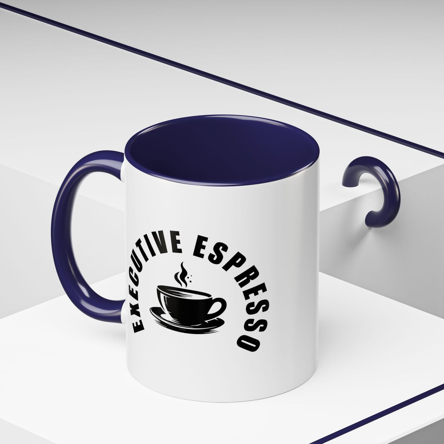 Executive Espresso Coffee Mug - Positive Vibes for Daily Motivation