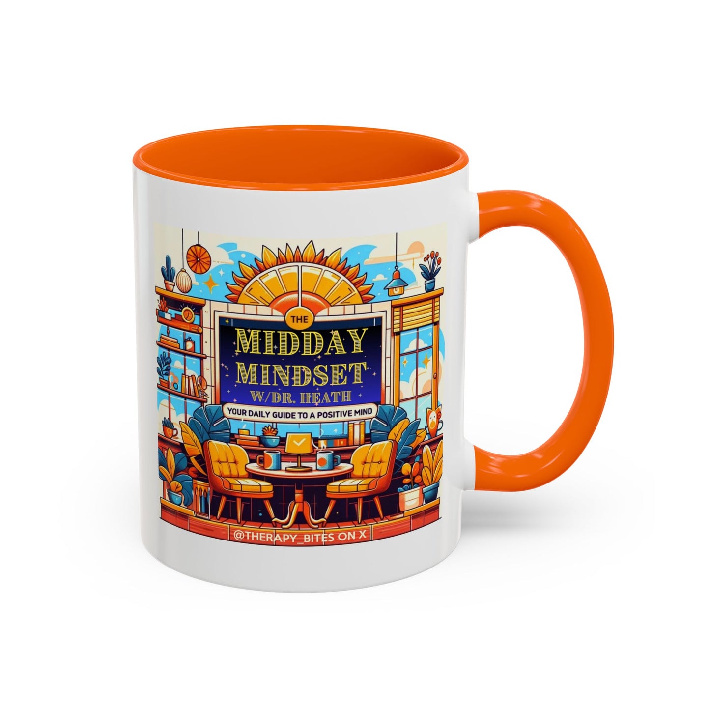 Midday Mindset Coffee Mug - Positive Vibes for Daily Motivation