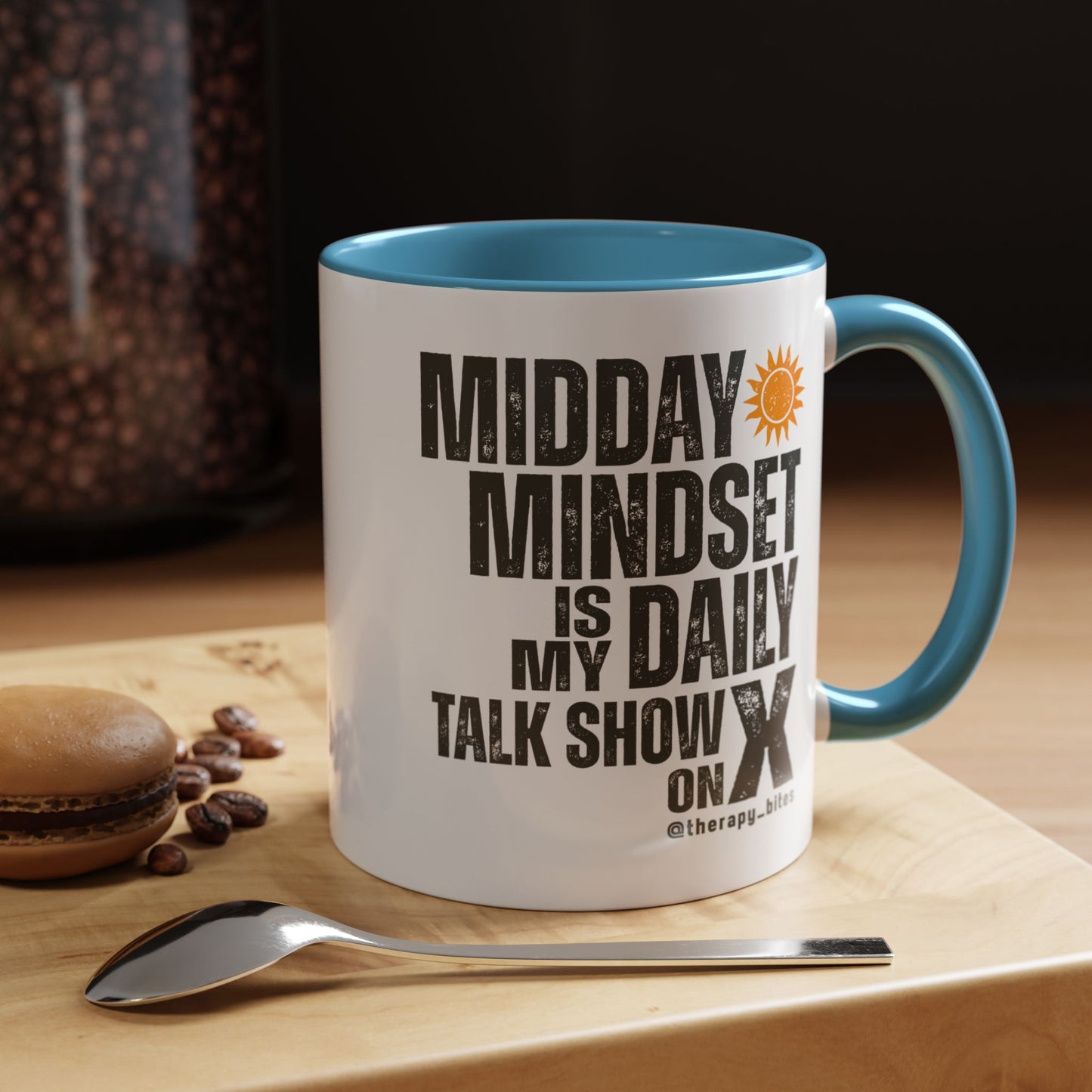 Midday Mindset Coffee Mug - Positive Vibes for Daily Motivation