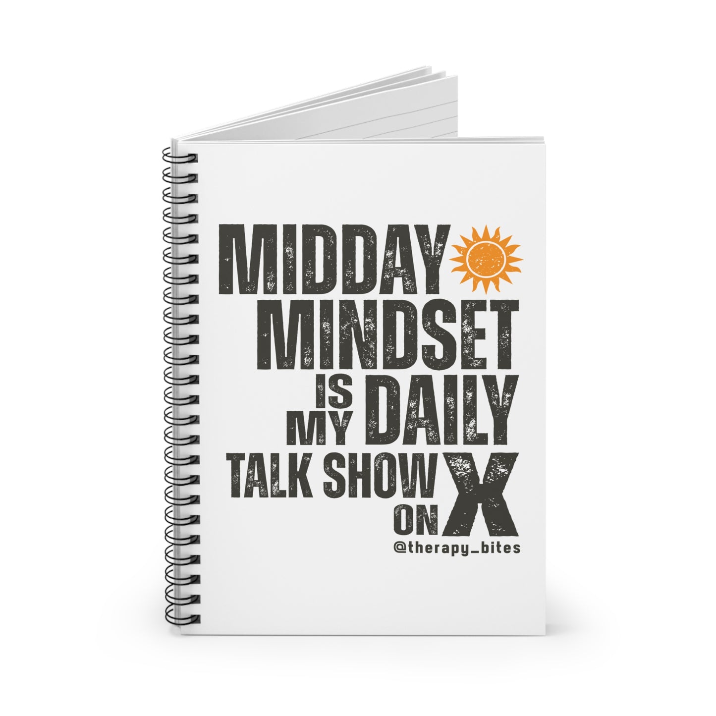Midday Mindset Spiral Notebook