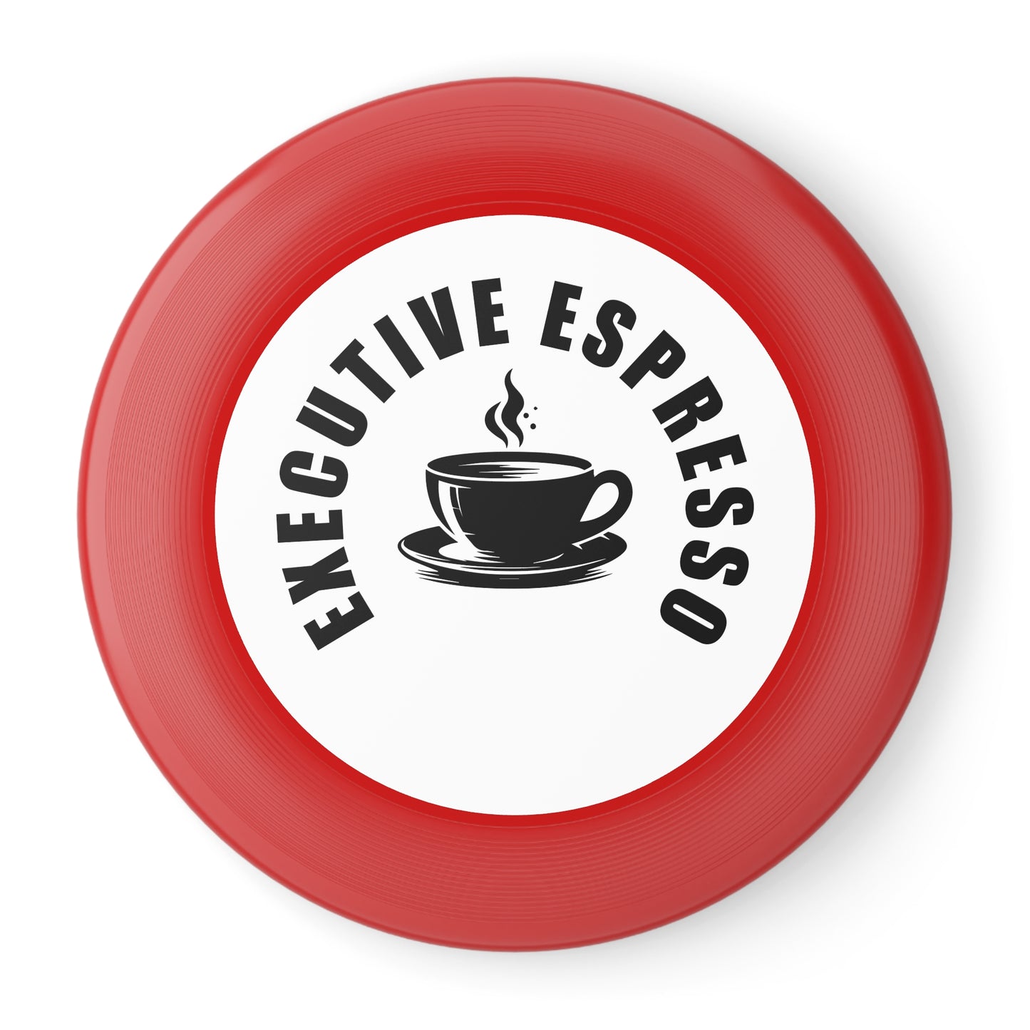 Executive Espresso Frisbee - Fun Outdoor Game for Coffee Lovers