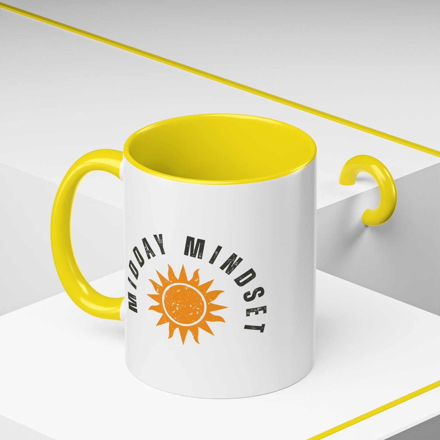 Midday Mindset Coffee Mug - Positive Vibes for Daily Motivation