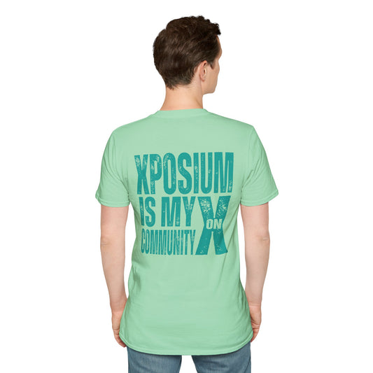 XPOSIUM IS MY COMMUNITY Unisex Softstyle T-Shirt