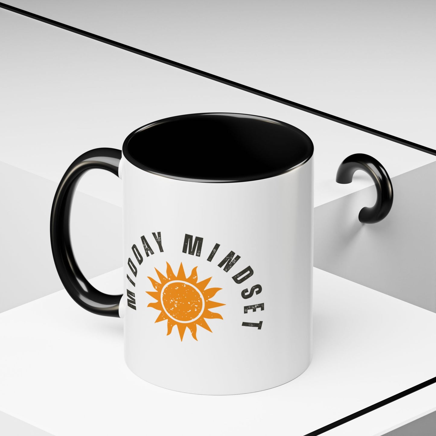 Midday Mindset Coffee Mug - Positive Vibes for Daily Motivation
