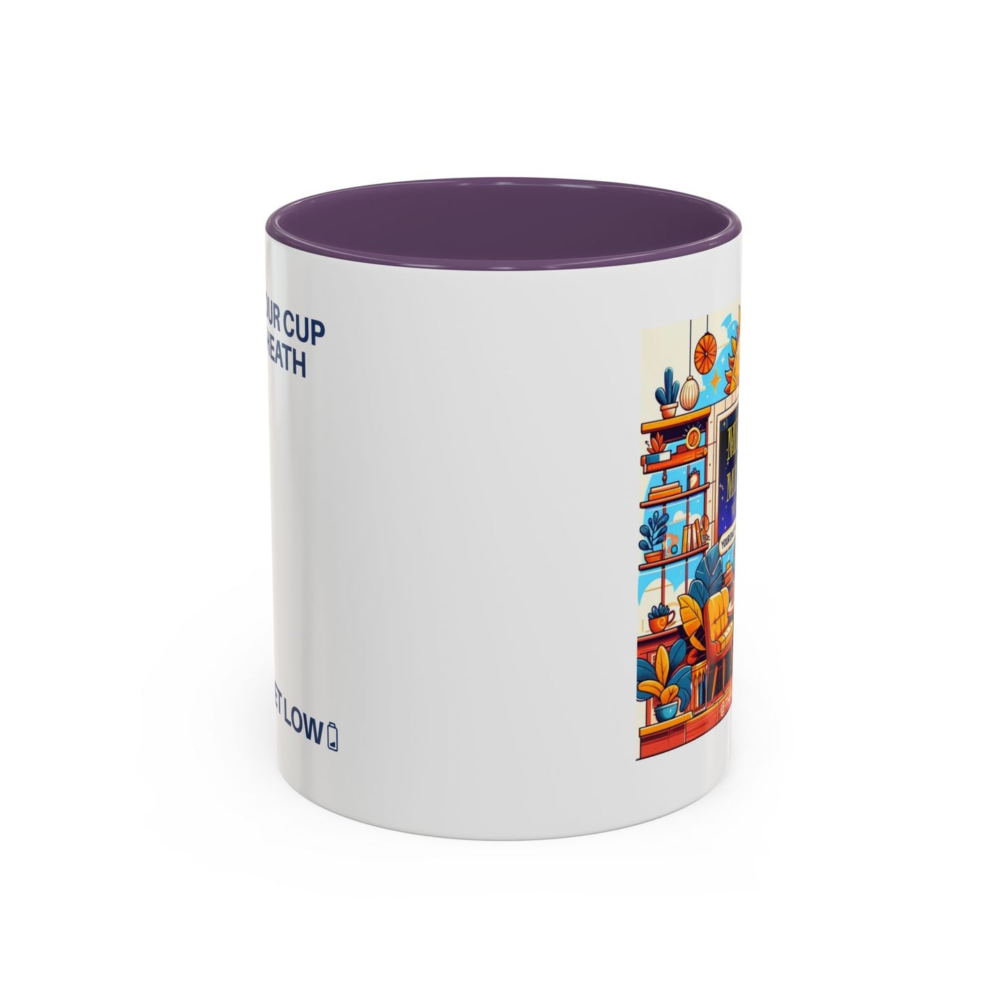 Midday Mindset Coffee Mug - Positive Vibes for Daily Motivation