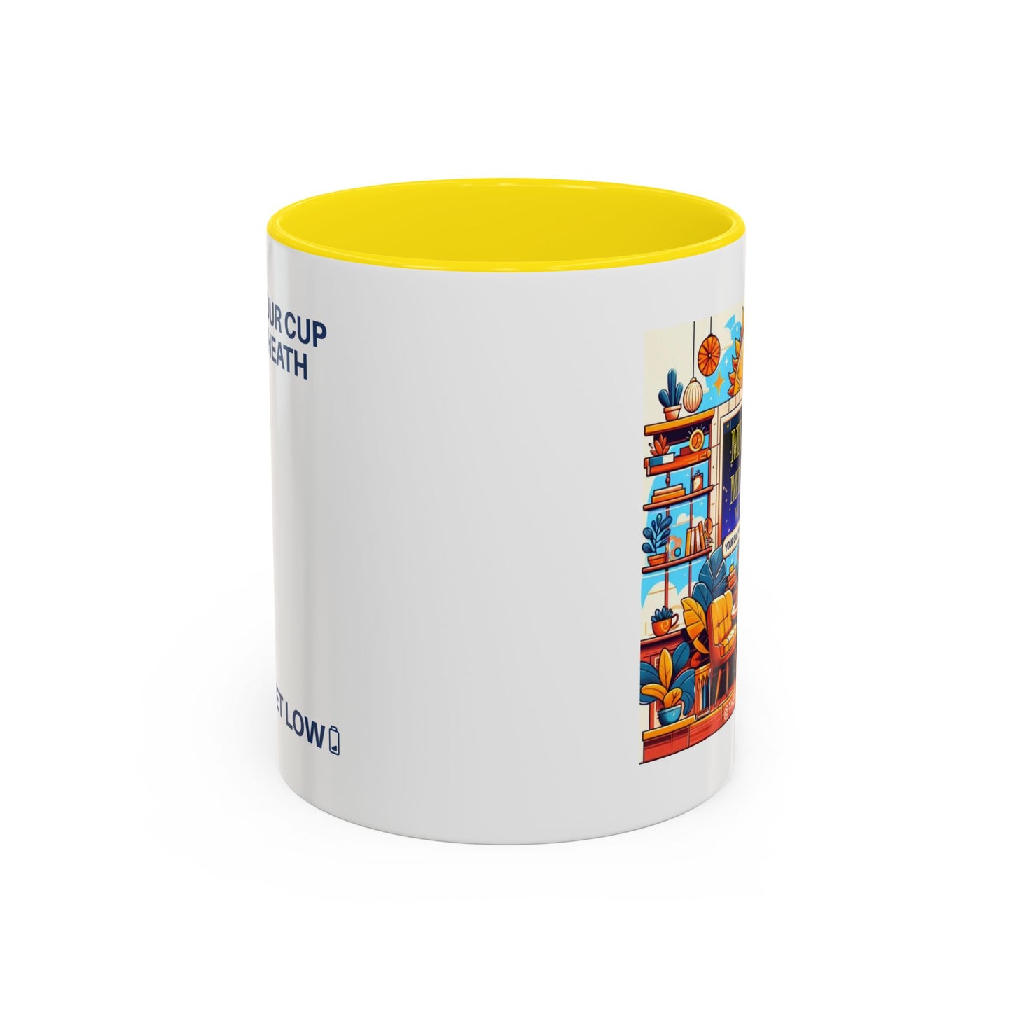 Midday Mindset Coffee Mug - Positive Vibes for Daily Motivation