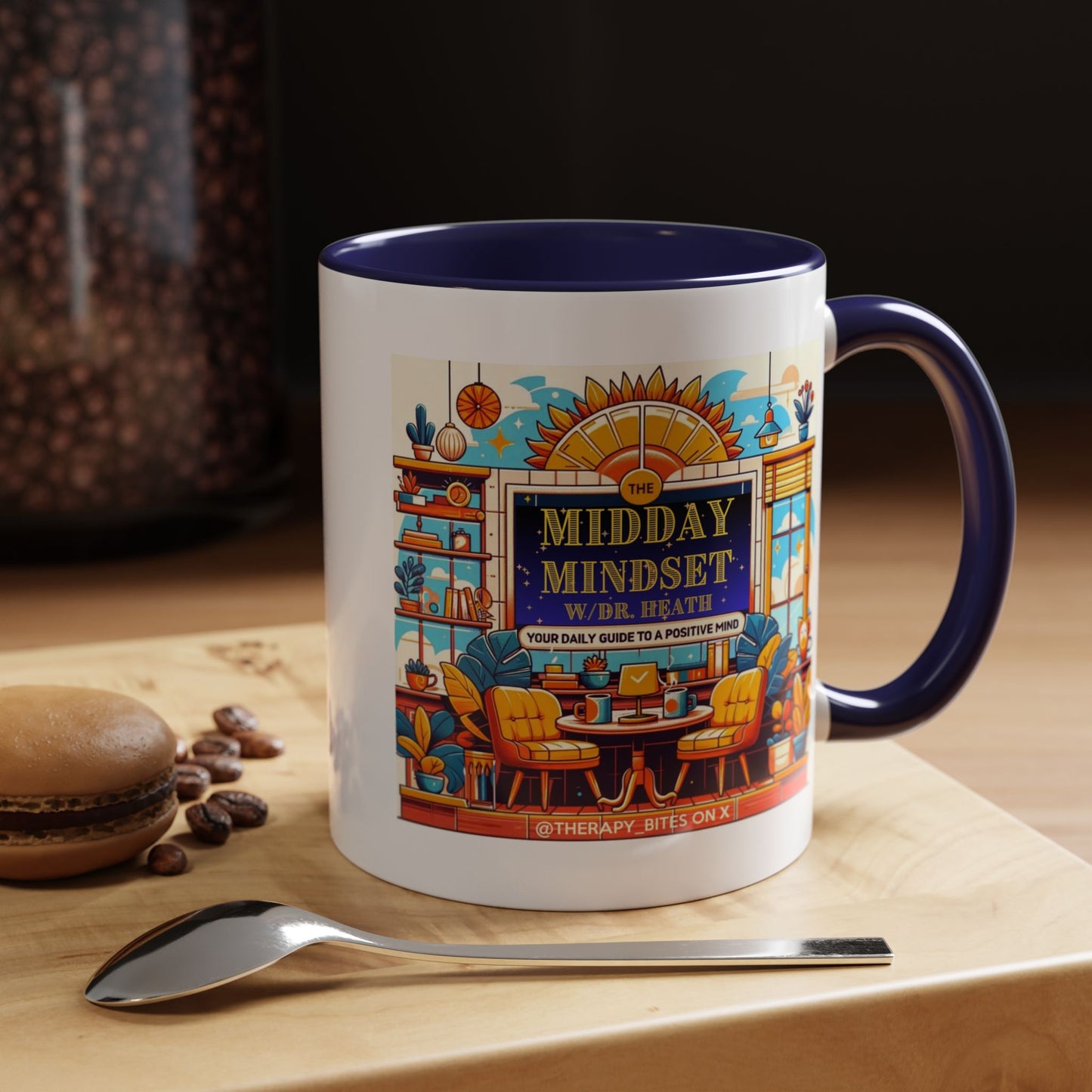 Midday Mindset Coffee Mug - Positive Vibes for Daily Motivation