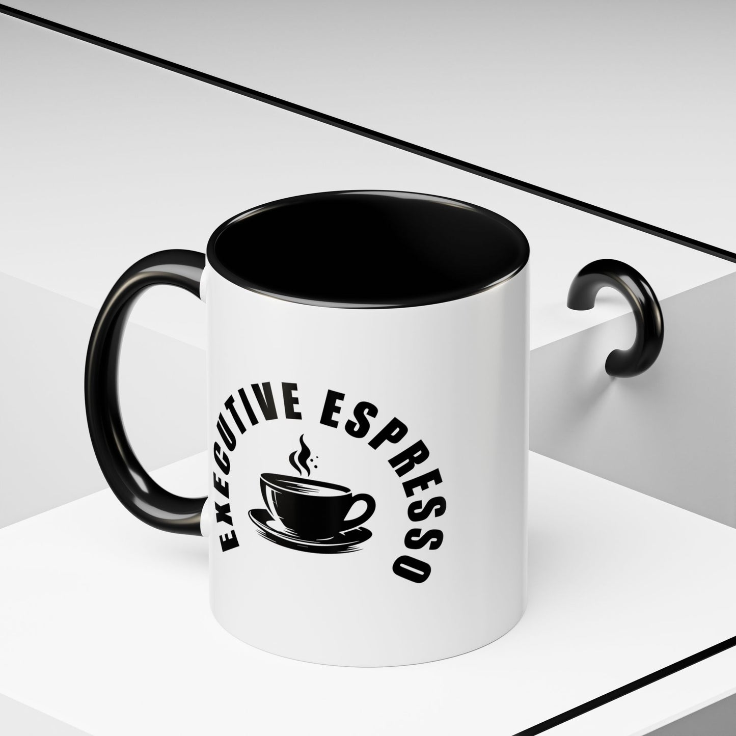 Executive Espresso Coffee Mug - Positive Vibes for Daily Motivation