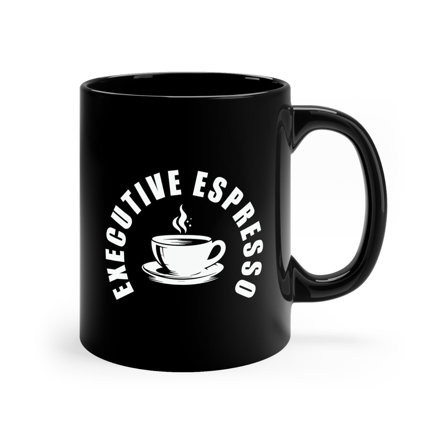 Executive Espresso Black Coffee Mug