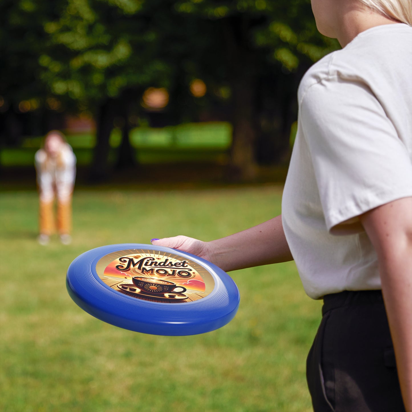 Mindset Mojo Character Frisbee - Fun Outdoor Toy for Kids & Adults