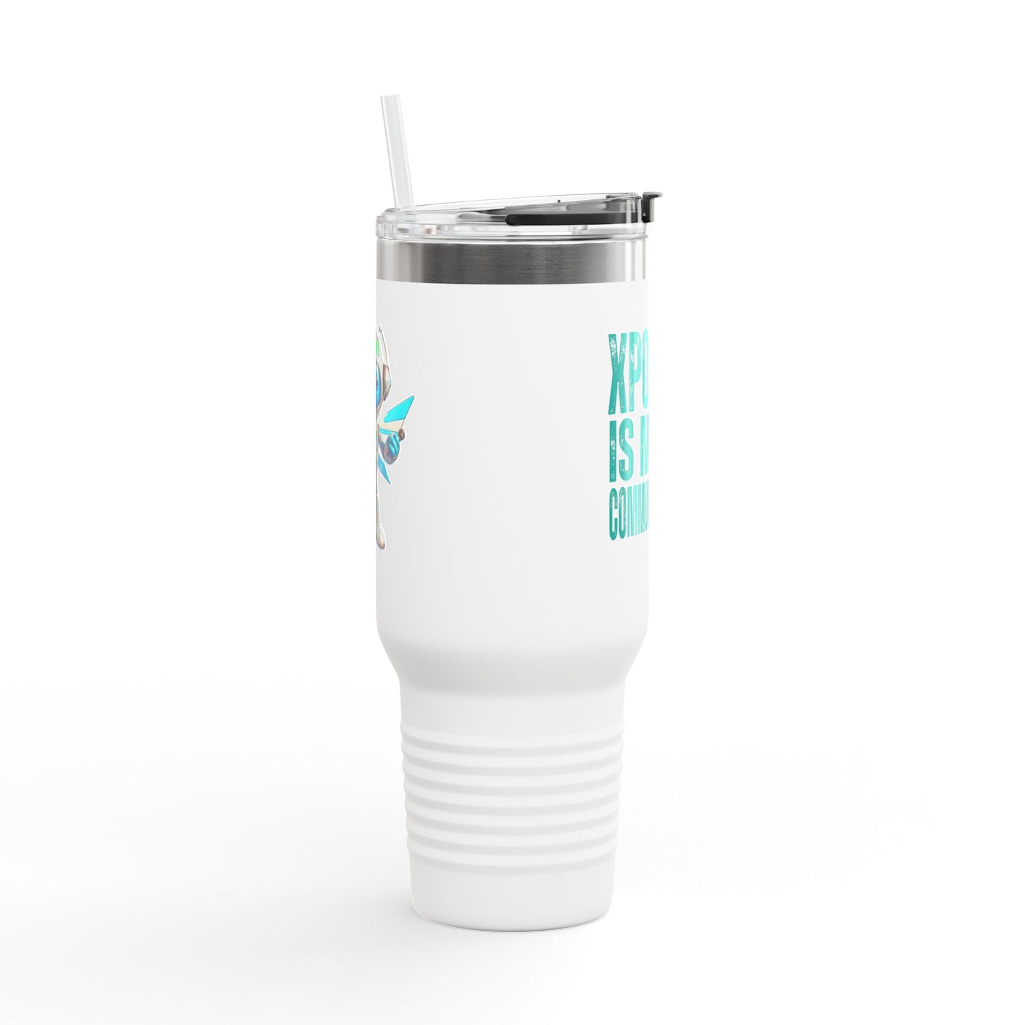 Xposium Journey Insulated Travel Mug, 40oz – Motivational Drinkware for On-the-Go
