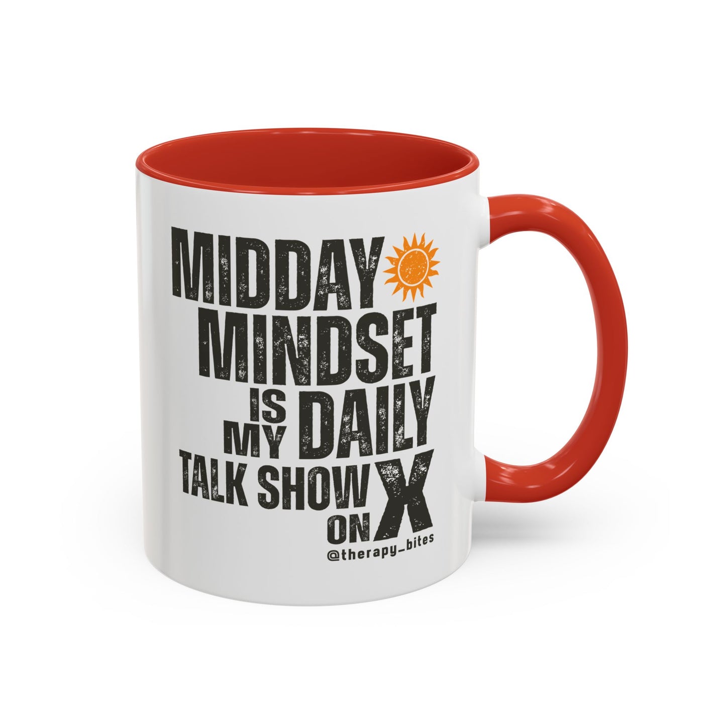 Midday Mindset Coffee Mug - Positive Vibes for Daily Motivation