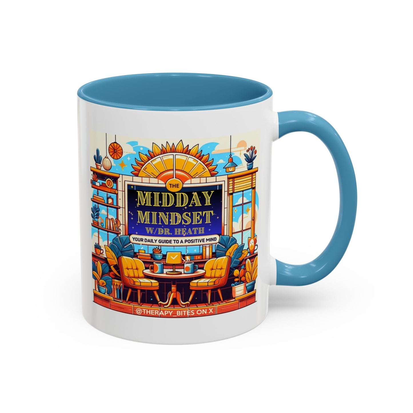 Midday Mindset Coffee Mug - Positive Vibes for Daily Motivation