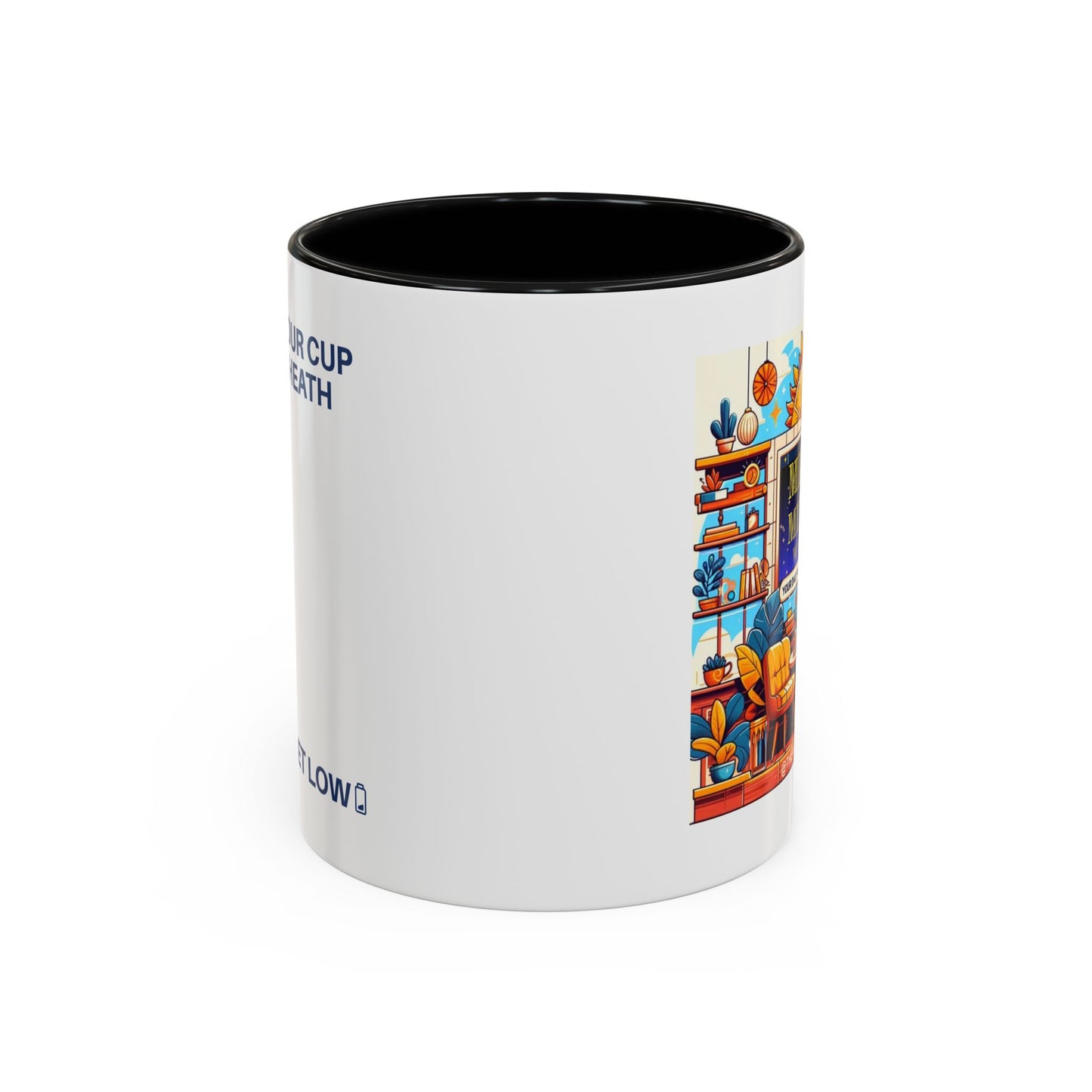 Midday Mindset Coffee Mug - Positive Vibes for Daily Motivation