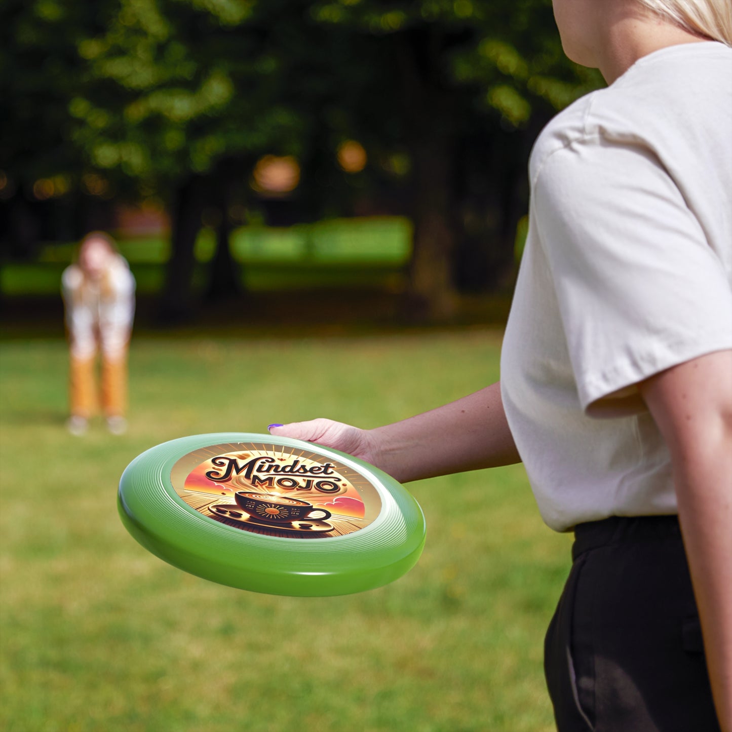 Mindset Mojo Character Frisbee - Fun Outdoor Toy for Kids & Adults