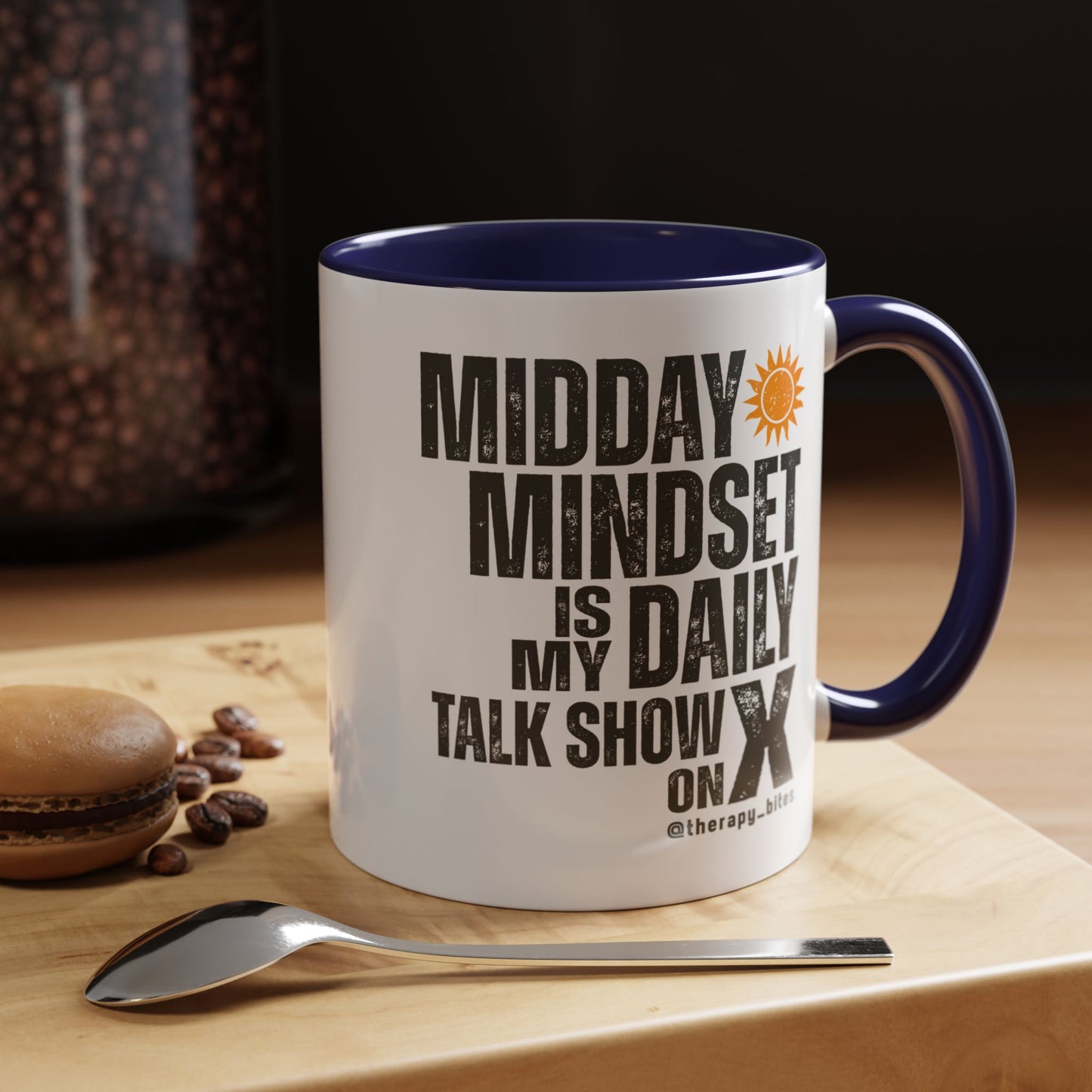 Midday Mindset Coffee Mug - Positive Vibes for Daily Motivation